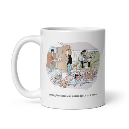 Mug: Crying becomes as contagious as a yawn